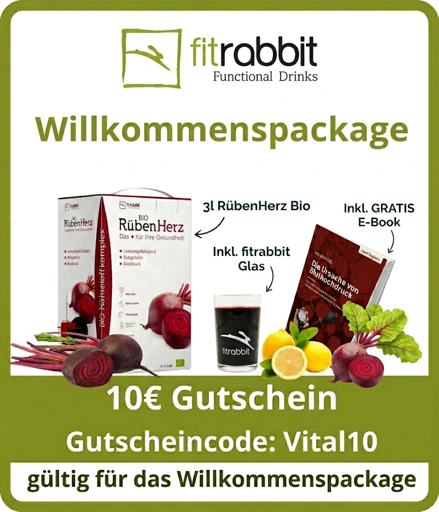 Fitrabbit Willkommenspackage 10€ Gutschein mit Code Vital10